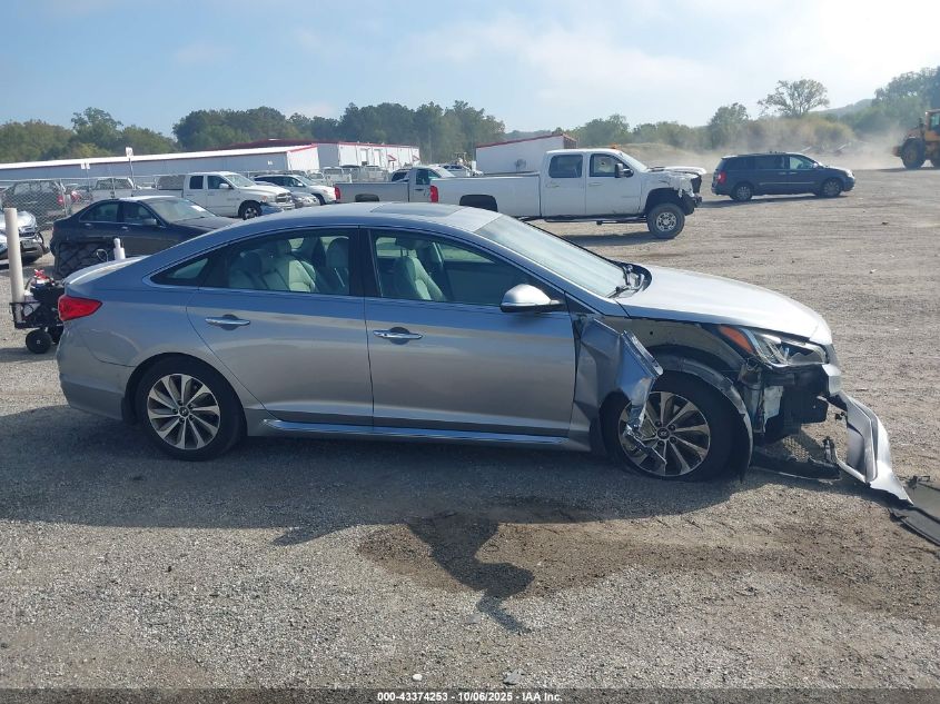 2017 Hyundai Sonata Sport VIN: 5NPE34AF0HH587631 Lot: 43374253