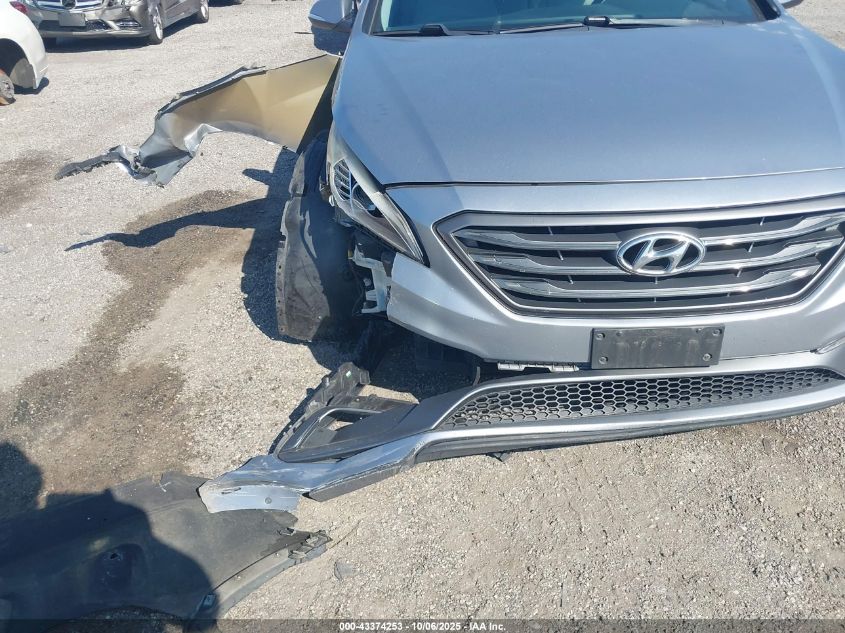 2017 Hyundai Sonata Sport VIN: 5NPE34AF0HH587631 Lot: 43374253
