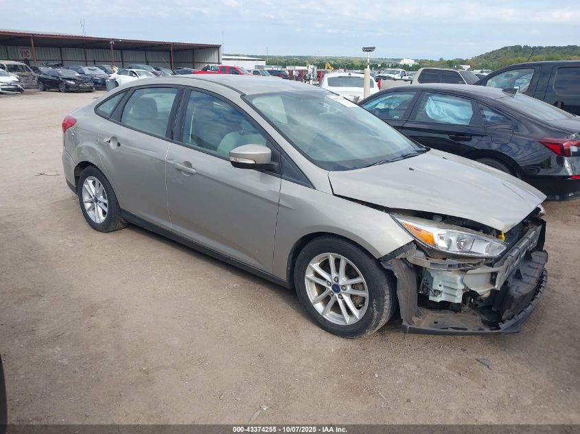 2016 Ford Focus Se VIN: 1FADP3F29GL212353 Lot: 43374255
