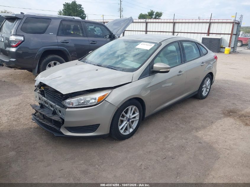2016 Ford Focus Se VIN: 1FADP3F29GL212353 Lot: 43374255