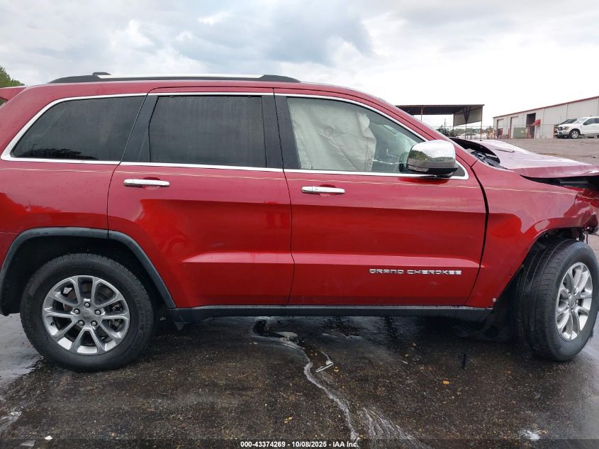2015 Jeep Grand Cherokee Limited VIN: 1C4RJEBGXFC700692 Lot: 43374269
