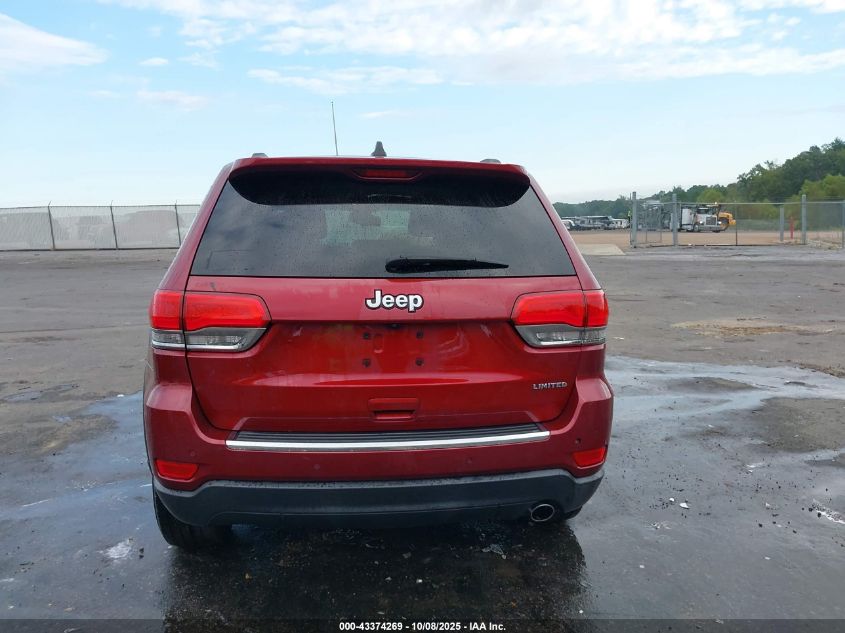 2015 Jeep Grand Cherokee Limited VIN: 1C4RJEBGXFC700692 Lot: 43374269