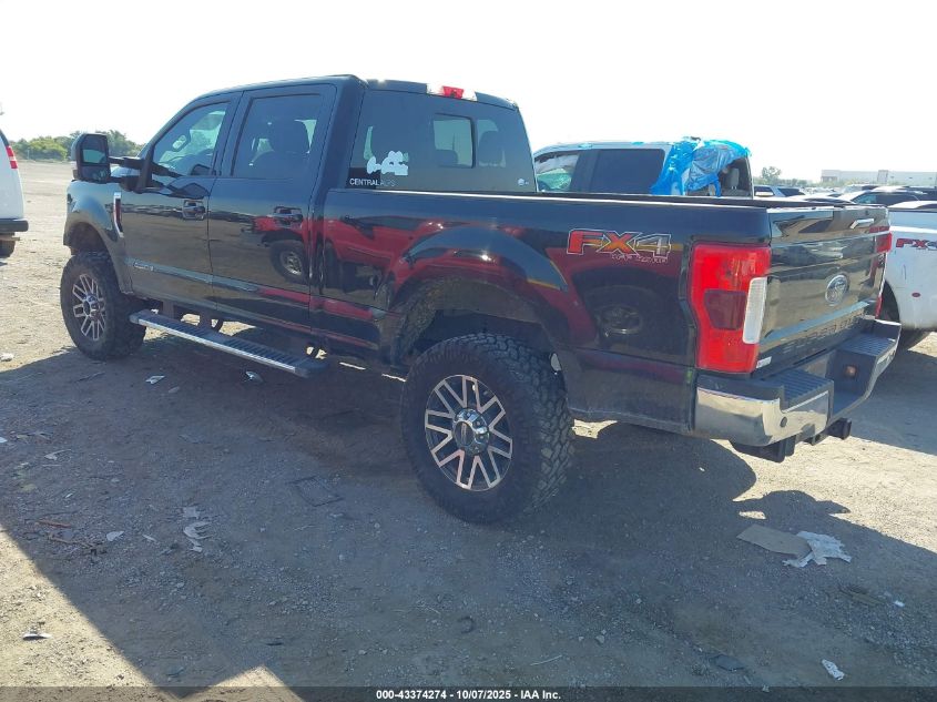 2019 Ford F-250 Lariat VIN: 1FT7W2BT9KED46537 Lot: 43374274