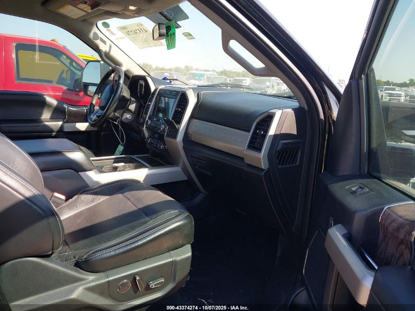 2019 Ford F-250 Lariat VIN: 1FT7W2BT9KED46537 Lot: 43374274