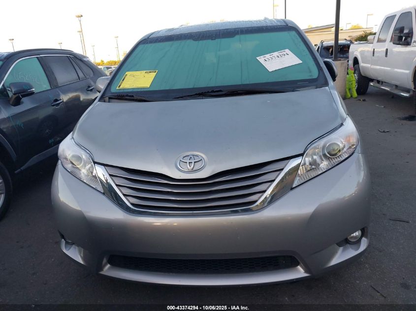 2015 Toyota Sienna Xle 8 Passenger VIN: 5TDYK3DC8FS631121 Lot: 43374294