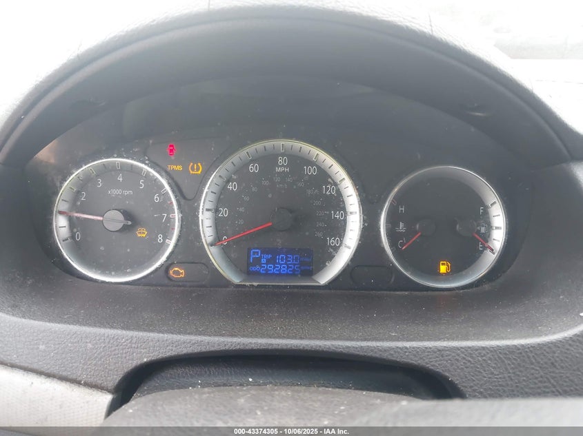 2009 Hyundai Sonata Gls VIN: 5NPET46C79H456969 Lot: 43374305