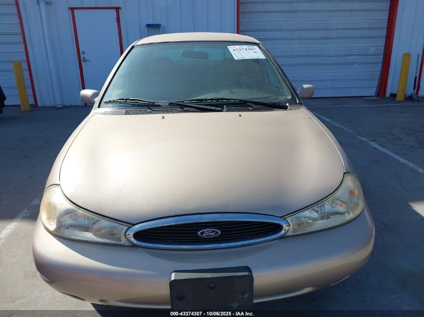 1999 Ford Contour Se VIN: 1FAFP6637XK214563 Lot: 43374307