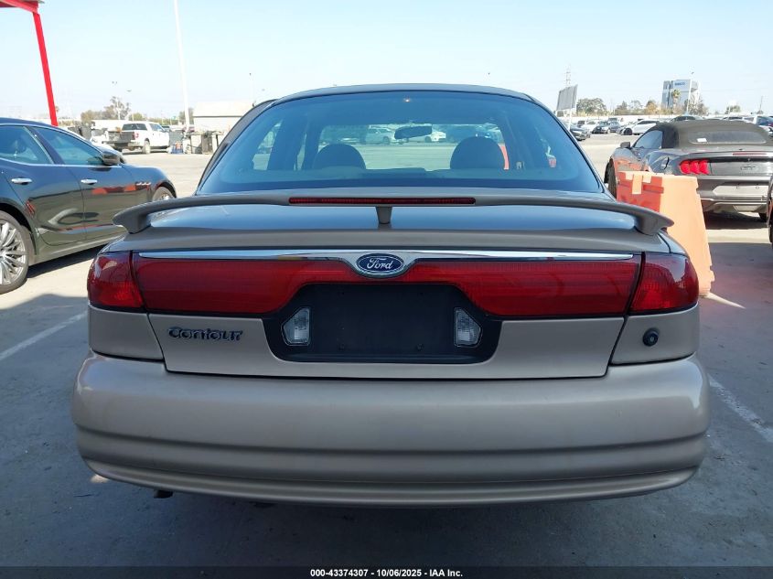 1999 Ford Contour Se VIN: 1FAFP6637XK214563 Lot: 43374307