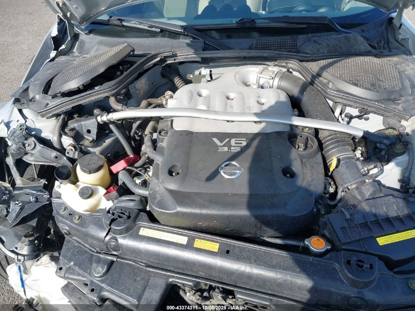 2006 Nissan 350Z Touring VIN: JN1AZ34E26M380593 Lot: 43374311