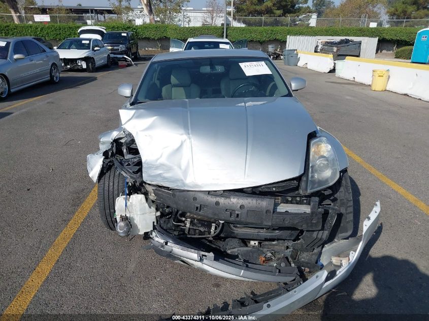 2006 Nissan 350Z Touring VIN: JN1AZ34E26M380593 Lot: 43374311