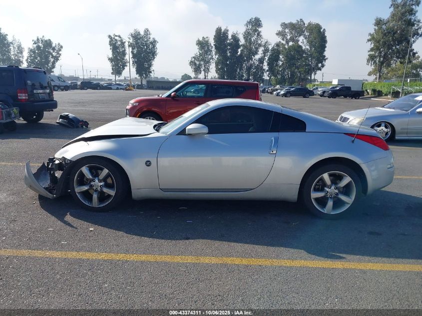 2006 Nissan 350Z Touring VIN: JN1AZ34E26M380593 Lot: 43374311