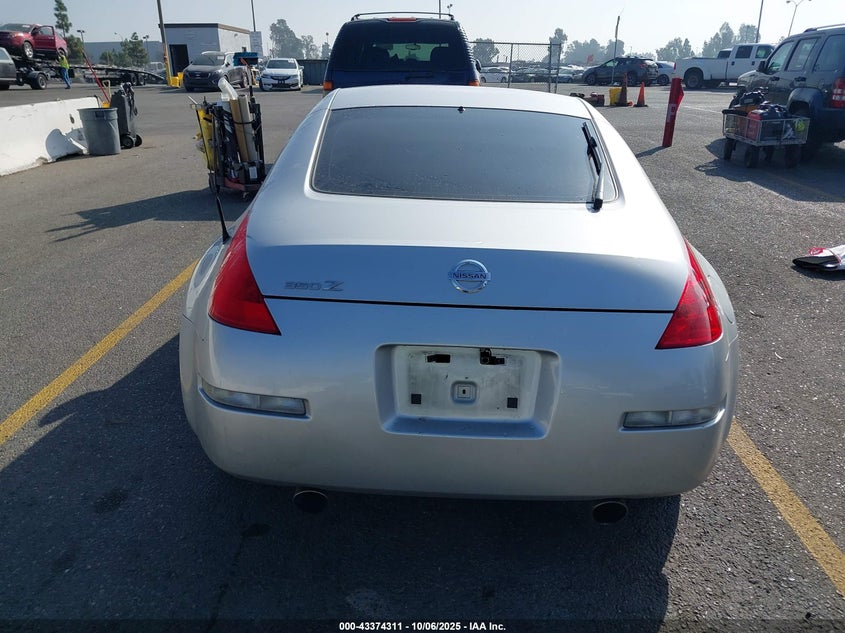 2006 Nissan 350Z Touring VIN: JN1AZ34E26M380593 Lot: 43374311