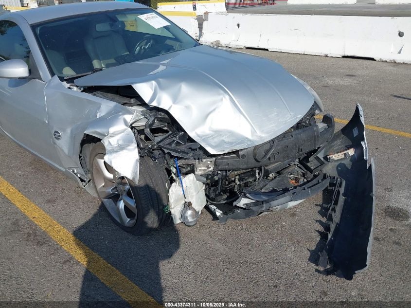 2006 Nissan 350Z Touring VIN: JN1AZ34E26M380593 Lot: 43374311