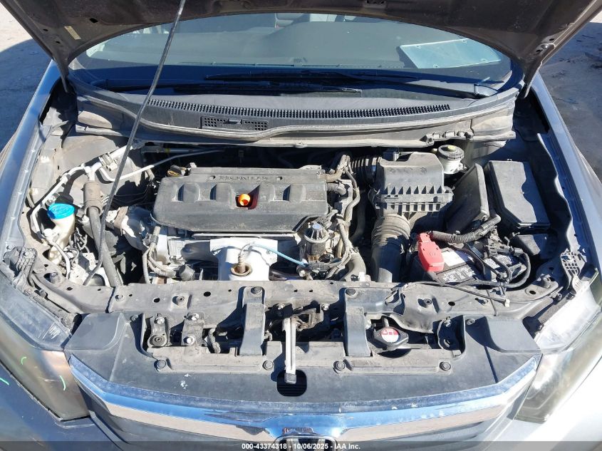 2012 Honda Civic Ex VIN: 2HGFB2F86CH550687 Lot: 43374318