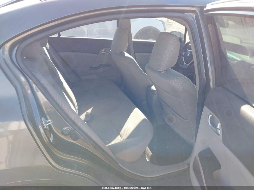 2012 Honda Civic Ex VIN: 2HGFB2F86CH550687 Lot: 43374318