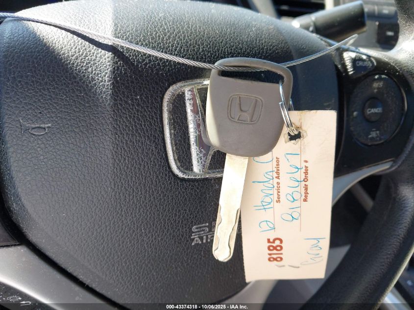 2012 Honda Civic Ex VIN: 2HGFB2F86CH550687 Lot: 43374318