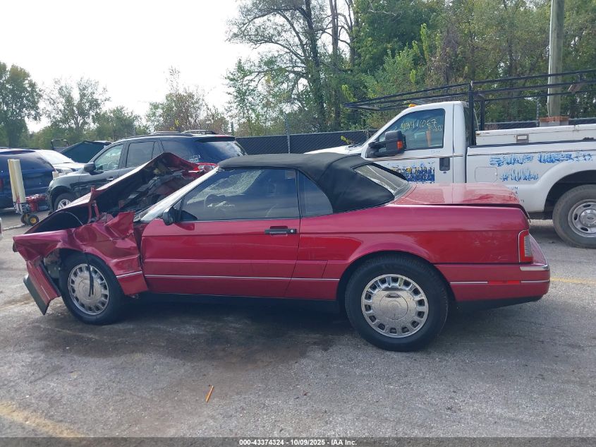 1993 Cadillac Allante VIN: 1G6VS3399PU128402 Lot: 43374324