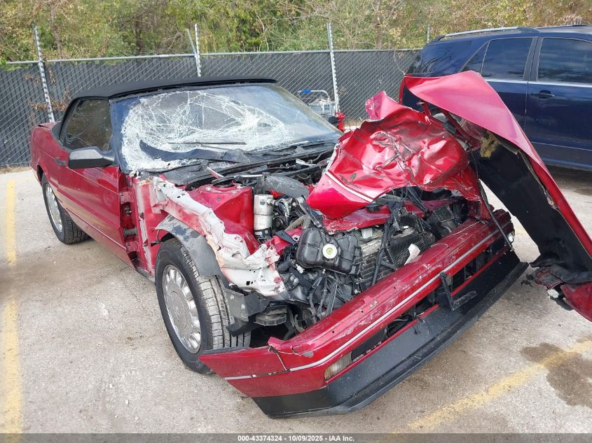 1993 Cadillac Allante VIN: 1G6VS3399PU128402 Lot: 43374324