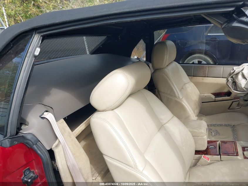 1993 Cadillac Allante VIN: 1G6VS3399PU128402 Lot: 43374324