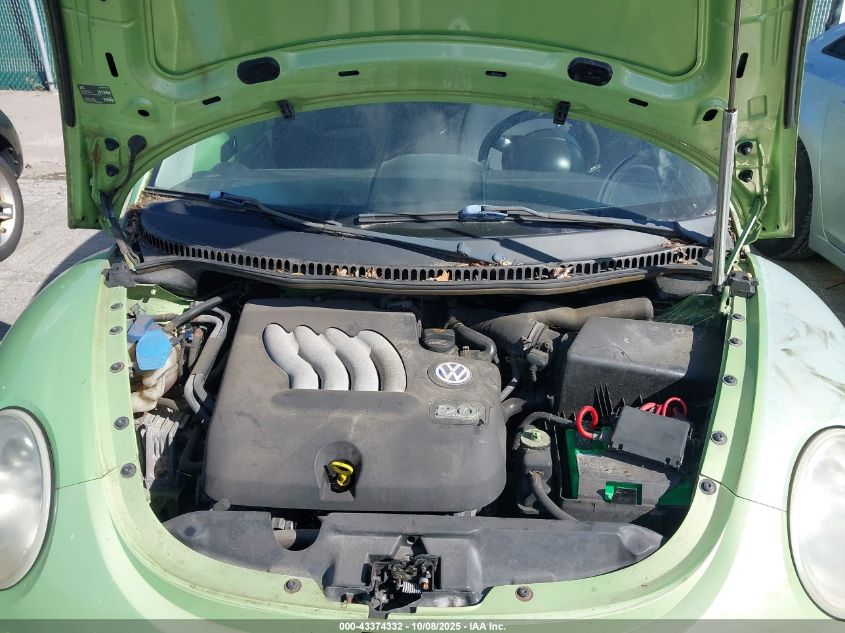2003 Volkswagen New Beetle Gls 2.0L VIN: 3VWCK21C93M433858 Lot: 43374332