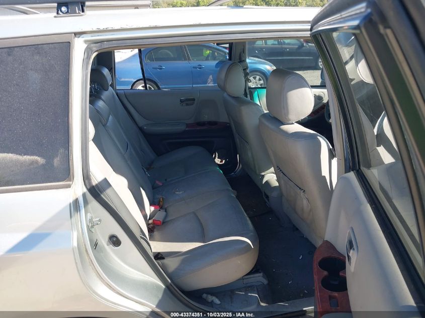 2004 Toyota Highlander Limited V6 VIN: JTEEP21A240061162 Lot: 43374351