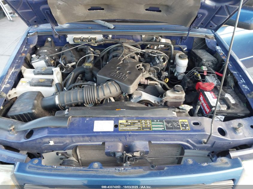 2011 Ford Ranger Sport VIN: 1FTKR1EE5BPA94301 Lot: 43374353