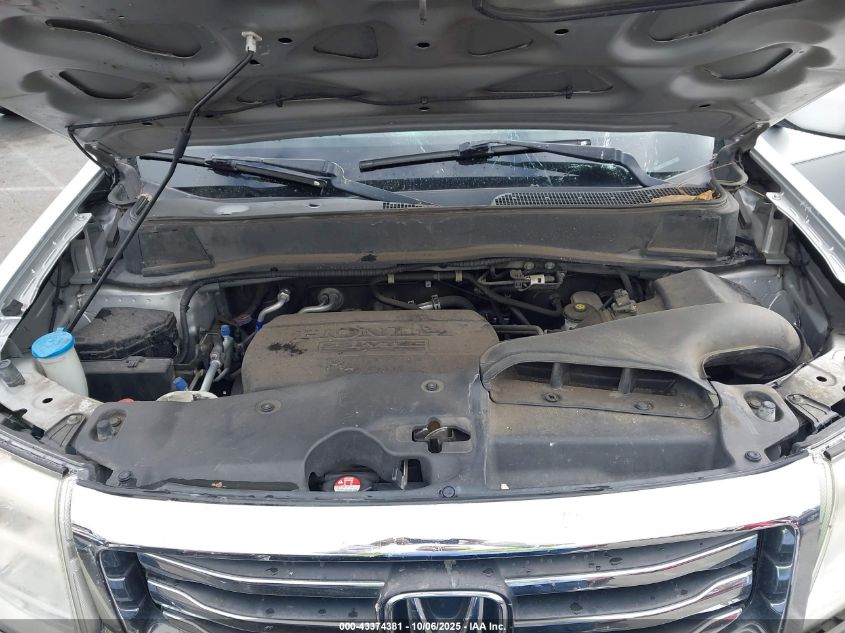 2015 Honda Pilot Ex-L VIN: 5FNYF3H53FB006212 Lot: 43374381