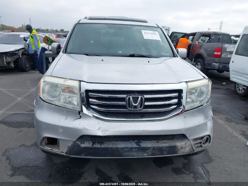 2015 Honda Pilot Ex-L VIN: 5FNYF3H53FB006212 Lot: 43374381