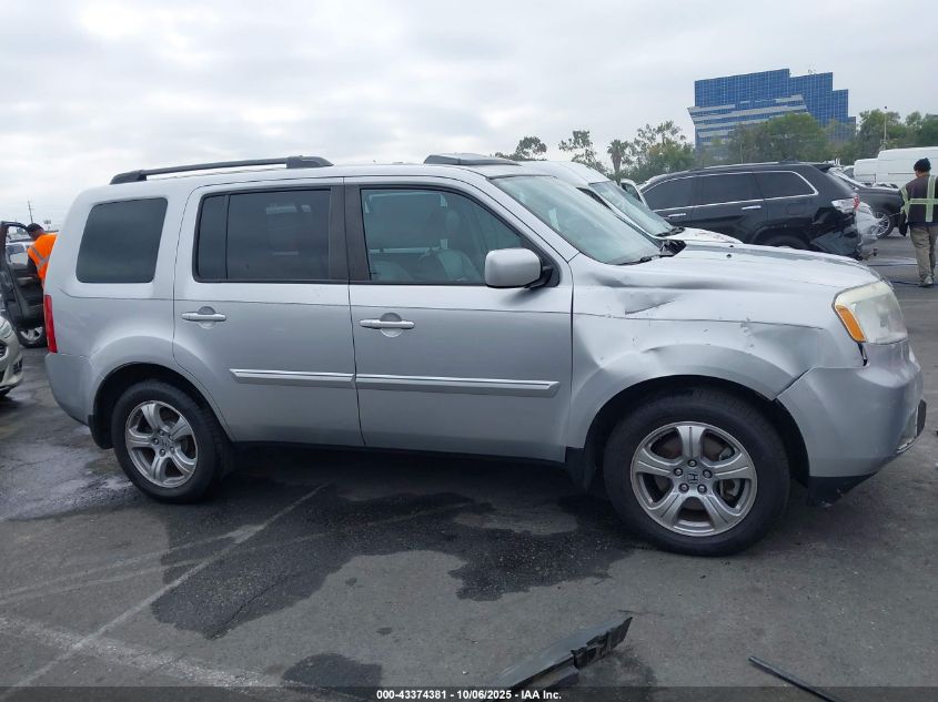 2015 Honda Pilot Ex-L VIN: 5FNYF3H53FB006212 Lot: 43374381