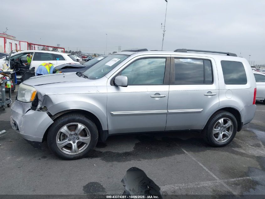 2015 Honda Pilot Ex-L VIN: 5FNYF3H53FB006212 Lot: 43374381