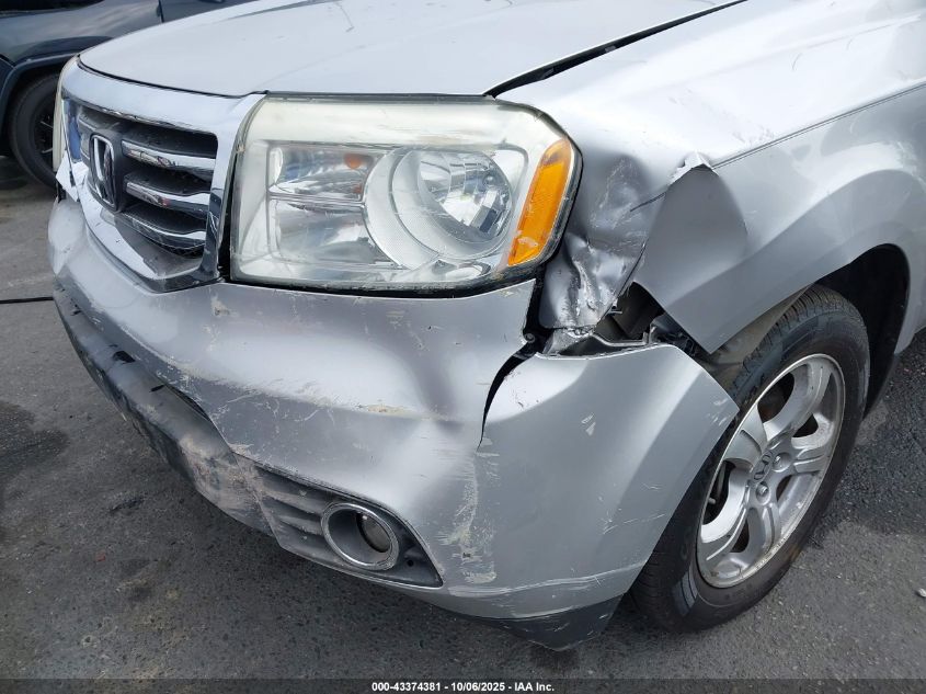 2015 Honda Pilot Ex-L VIN: 5FNYF3H53FB006212 Lot: 43374381