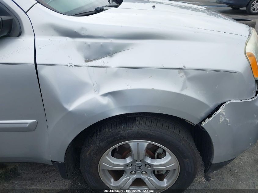 2015 Honda Pilot Ex-L VIN: 5FNYF3H53FB006212 Lot: 43374381