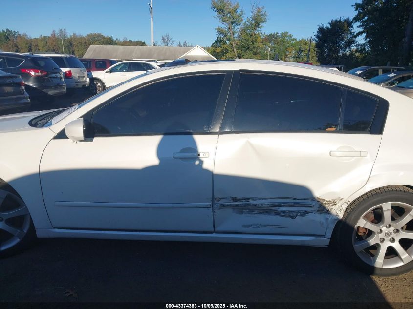 2008 Nissan Maxima 3.5 Se VIN: 1N4BA41E68C838086 Lot: 43374383