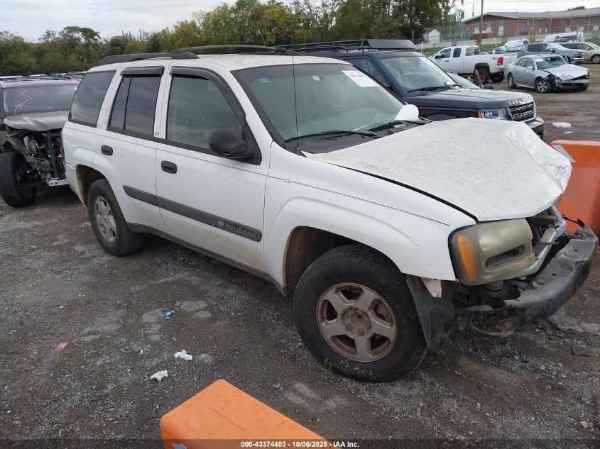 2003 Chevrolet Trailblazer Ls VIN: 1GNDS13S232214633 Lot: 43374403