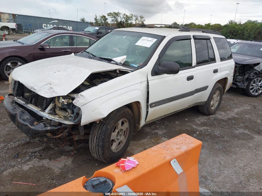 2003 Chevrolet Trailblazer Ls VIN: 1GNDS13S232214633 Lot: 43374403