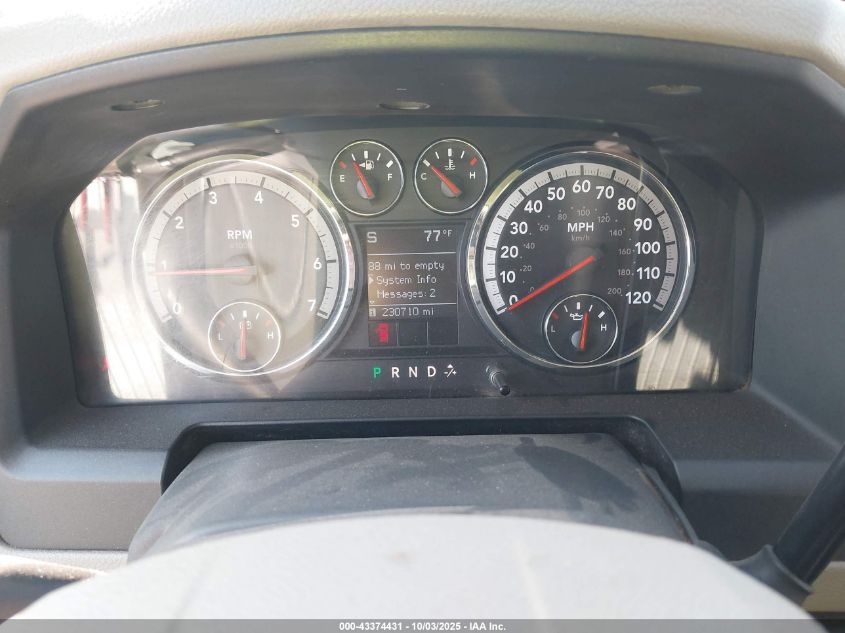 2009 Dodge Ram 1500 Slt/Sport/Trx VIN: 1D3HB18T99S722819 Lot: 43374431