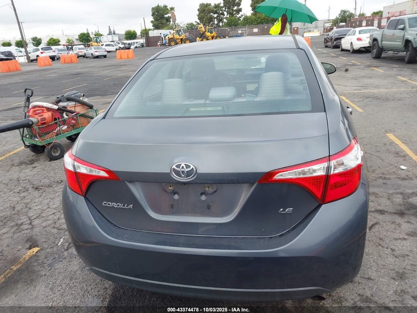 2016 TOYOTA COROLLA LE - 5YFBURHE5GP473779