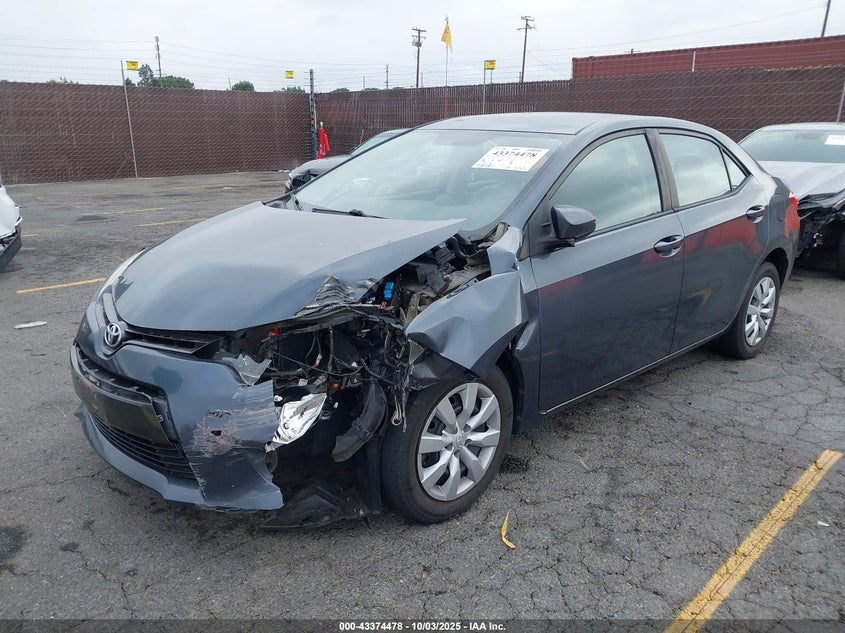 2016 TOYOTA COROLLA LE - 5YFBURHE5GP473779