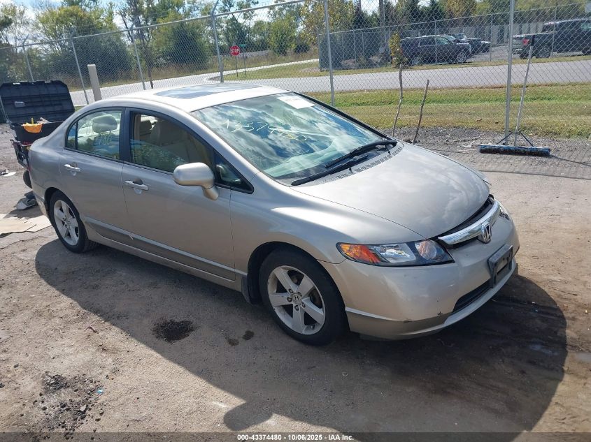 2006 Honda Civic Ex VIN: 1HGFA16826L024187 Lot: 43374480