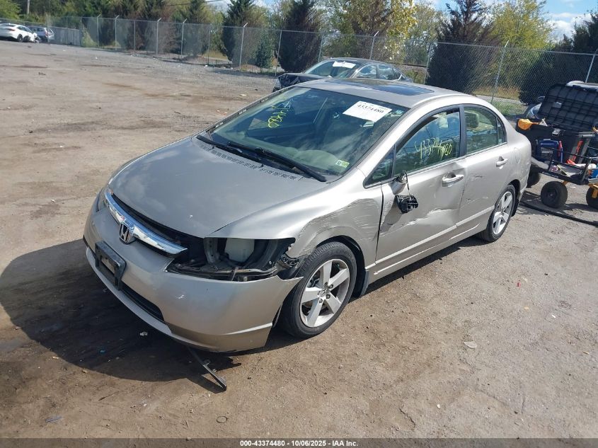 2006 Honda Civic Ex VIN: 1HGFA16826L024187 Lot: 43374480