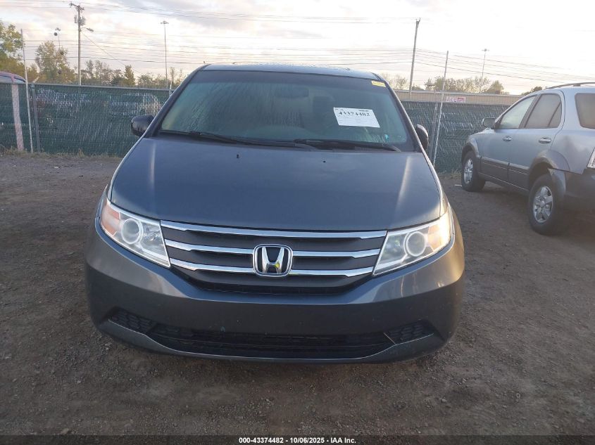 2011 Honda Odyssey Ex-L VIN: 5FNRL5H66BB002067 Lot: 43374482