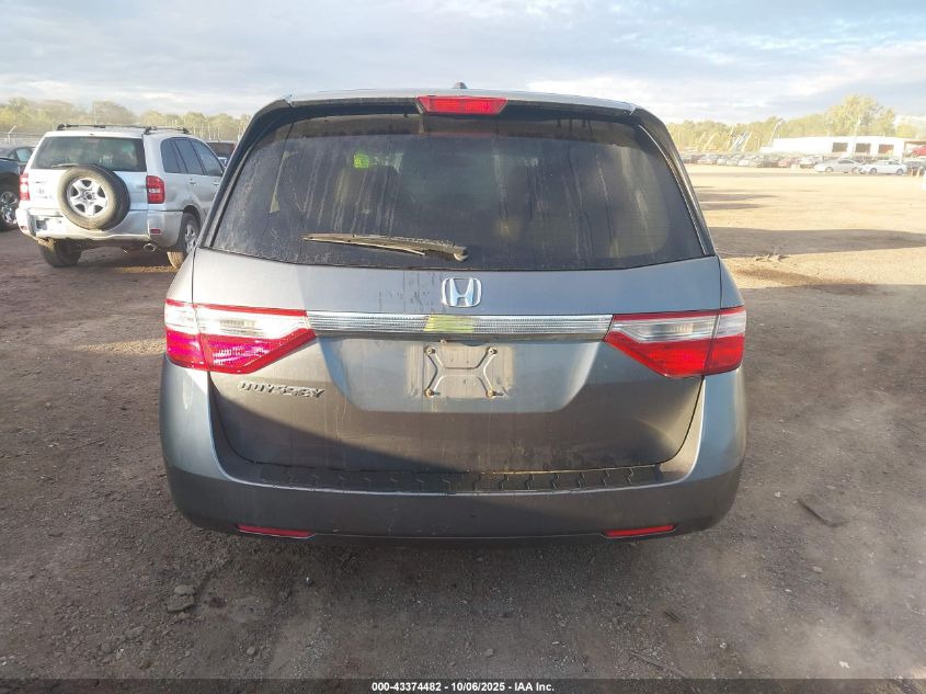 2011 Honda Odyssey Ex-L VIN: 5FNRL5H66BB002067 Lot: 43374482