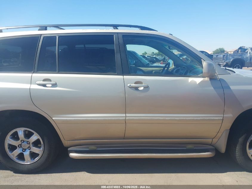 2006 Toyota Highlander V6 VIN: JTEDP21A060097544 Lot: 43374503