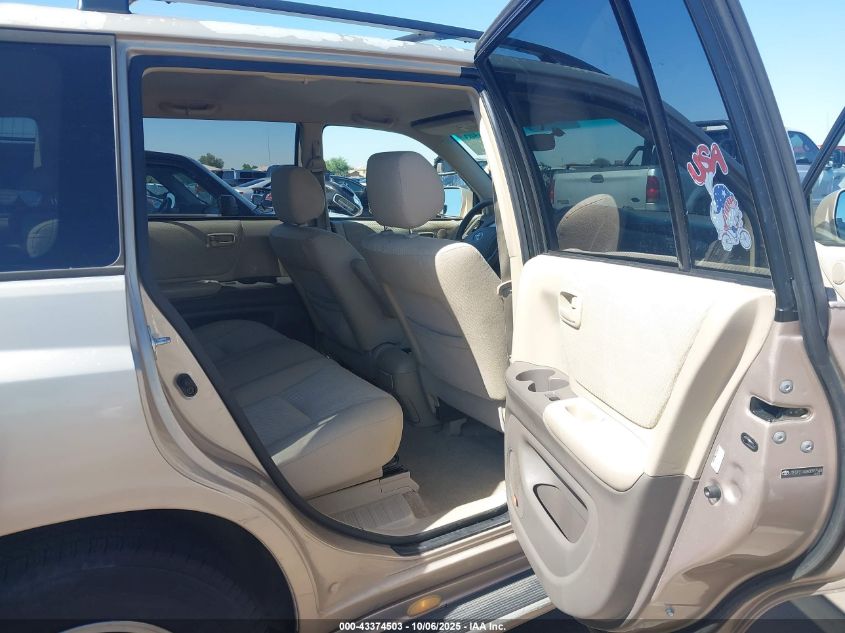 2006 Toyota Highlander V6 VIN: JTEDP21A060097544 Lot: 43374503