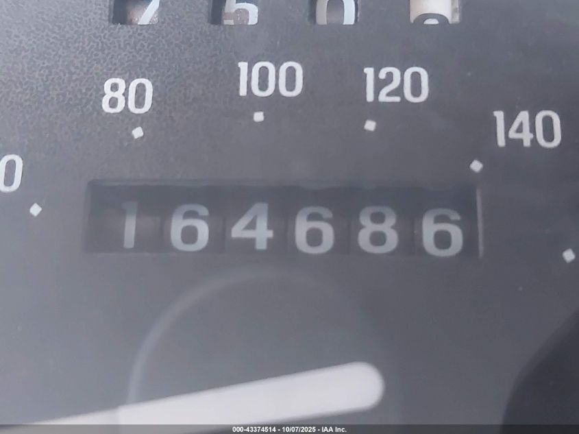 2000 Mercury Mountaineer VIN: 4M2ZU86P8YUJ28581 Lot: 43374514