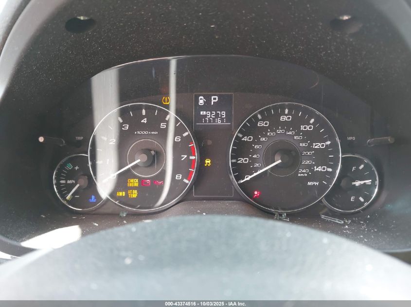 2012 Subaru Outback 2.5I Limited VIN: 4S4BRBKCXC3254637 Lot: 43374516