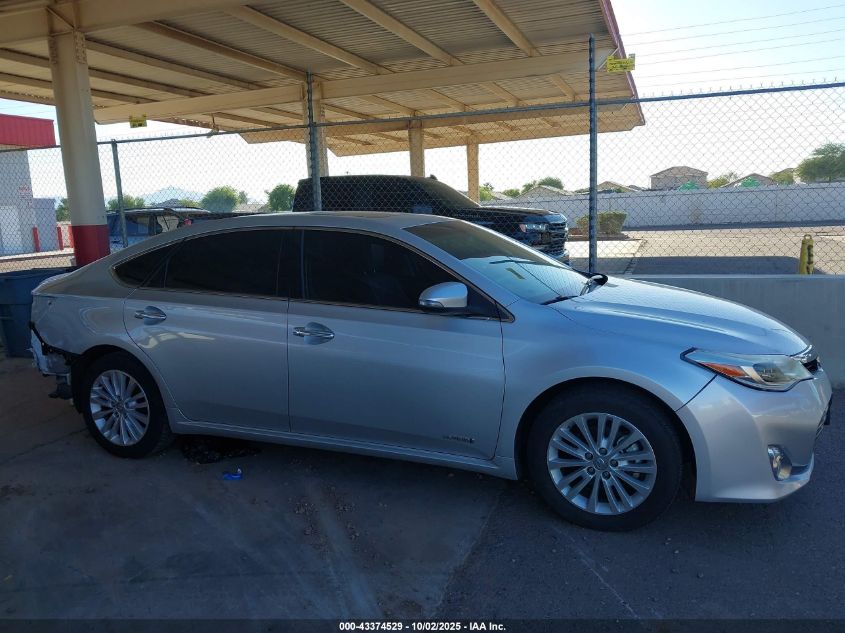2013 Toyota Avalon Hybrid Xle Touring VIN: 4T1BD1EB0DU007392 Lot: 43374529