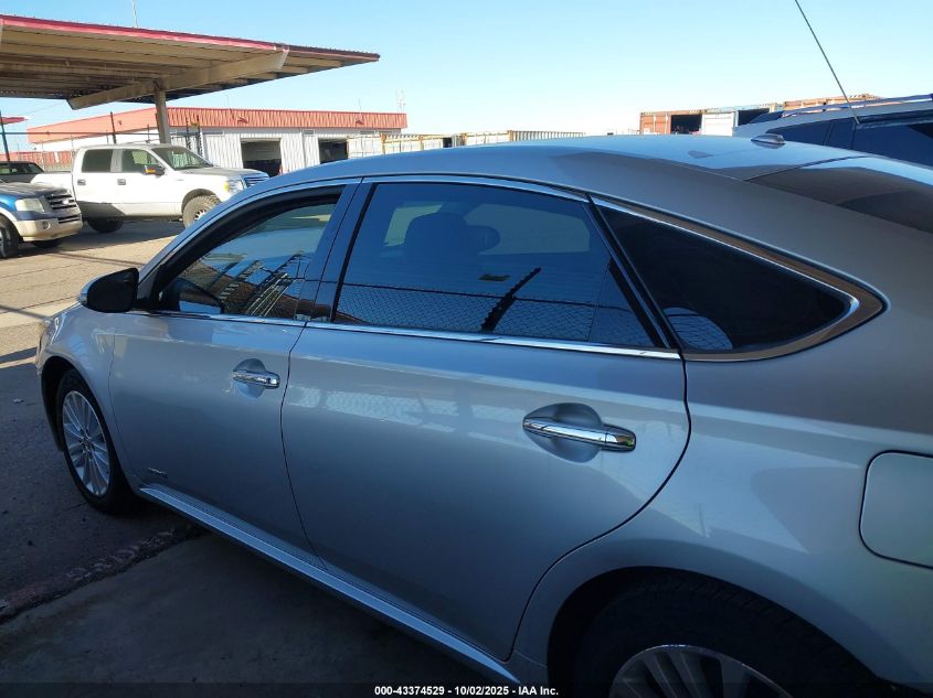 2013 Toyota Avalon Hybrid Xle Touring VIN: 4T1BD1EB0DU007392 Lot: 43374529