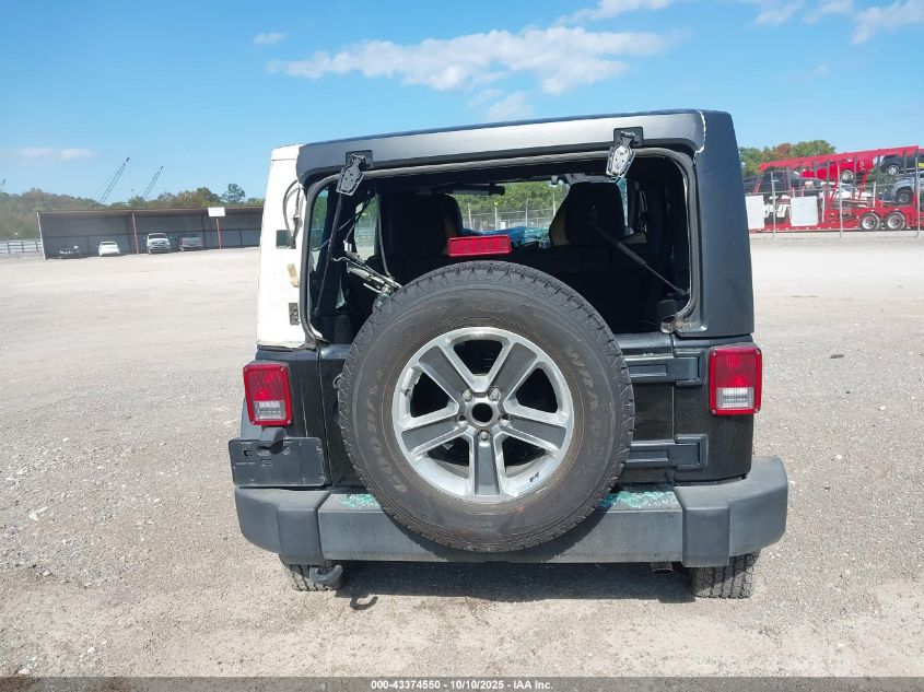 2016 Jeep Wrangler Unlimited Sport VIN: 1C4BJWDGXGL112023 Lot: 43374550