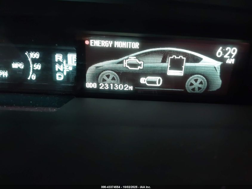 2013 Toyota Prius Three VIN: JTDKN3DU5D5697053 Lot: 43374554